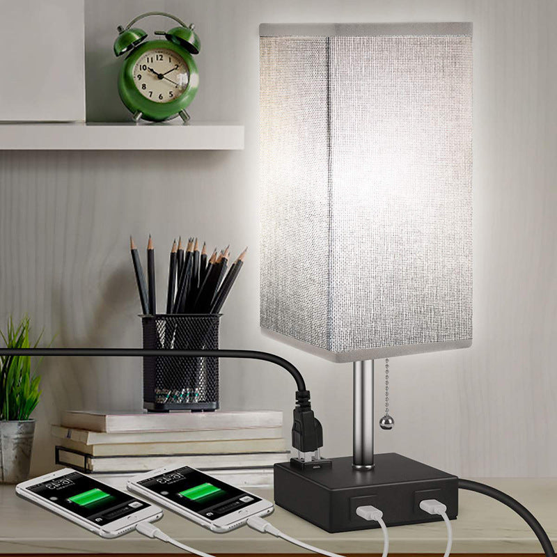 Lampe de Table QALENA™ NordSoft – Veilleuse Chaleureuse pour Chevet