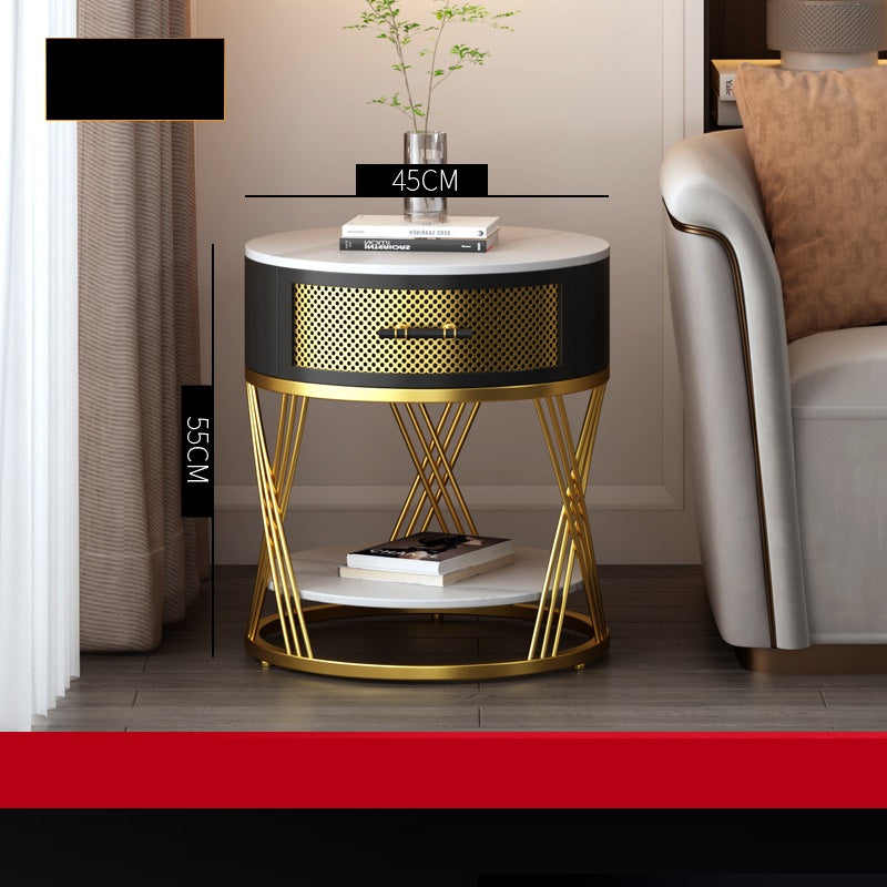 Table Basse Ronde QALENA™ Nørdia – Esprit Nordique & Finitions Premium