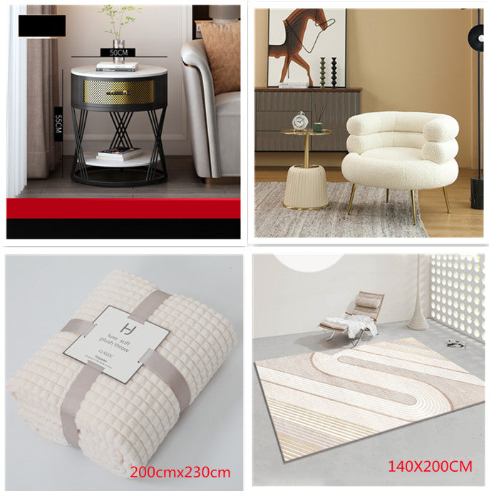 Table Basse Ronde QALENA™ Nørdia – Esprit Nordique & Finitions Premium