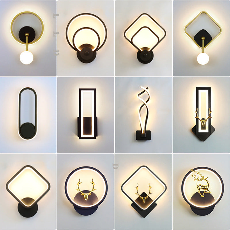 Applique Murale QALENA™ ArcWall – Éclairage Minimaliste pour Chambre & Salon