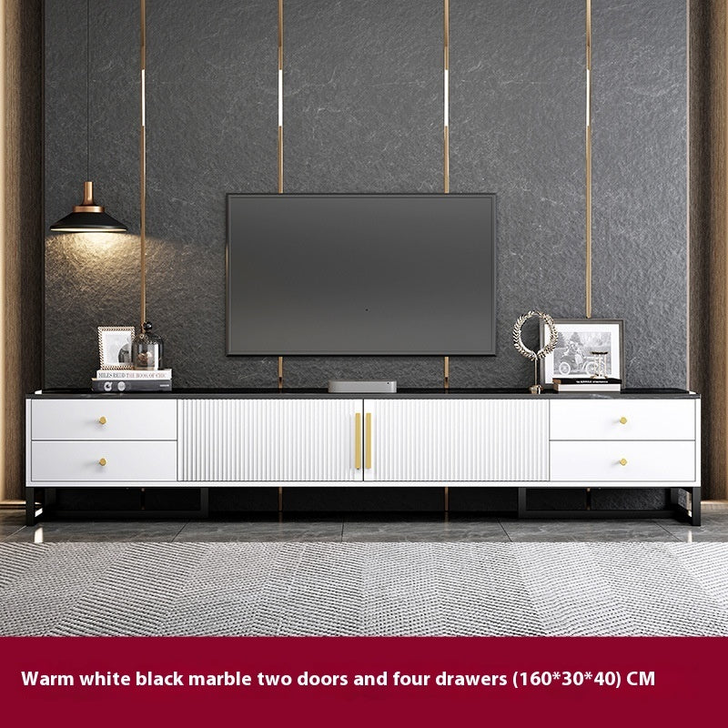 Meuble TV QALENA™ NordWood – Banc Bas en Bois Style Scandinave