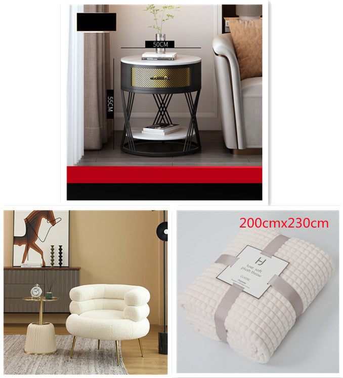 Table Basse Ronde QALENA™ Nørdia – Esprit Nordique & Finitions Premium